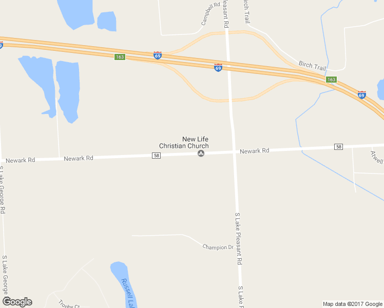 map of restaurants, bars, coffee shops, grocery stores, and more near 4384 Newark Road in Attica