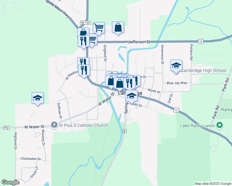 157 West Main Street, Cambridge WI Walk Score