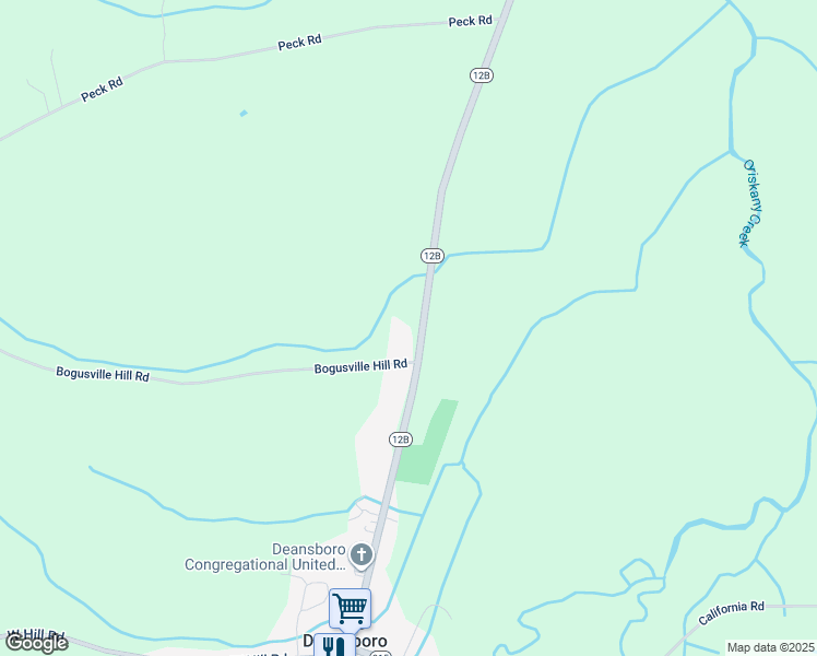 map of restaurants, bars, coffee shops, grocery stores, and more near 2913 New York 12B in Deansboro