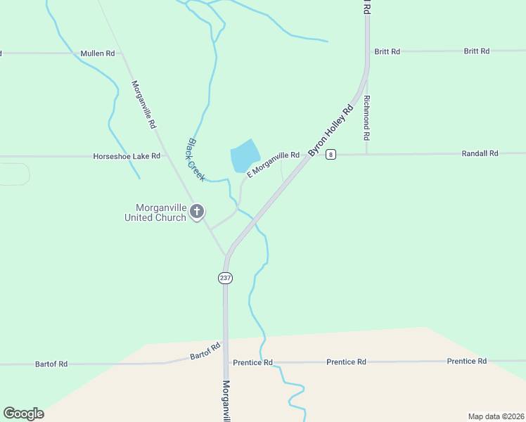 map of restaurants, bars, coffee shops, grocery stores, and more near 8445 New York 237 in Stafford