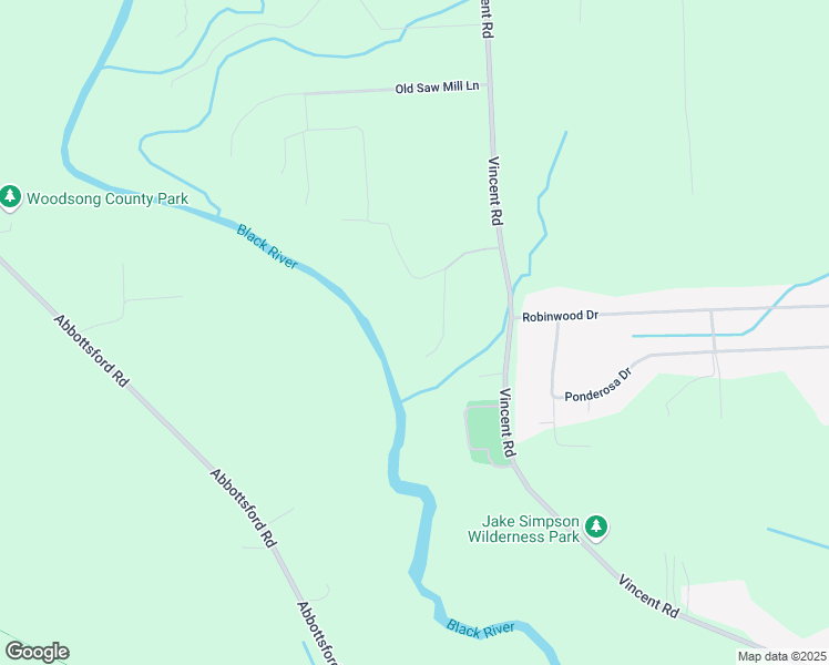 map of restaurants, bars, coffee shops, grocery stores, and more near 3380 Woodsview in Township of Clyde