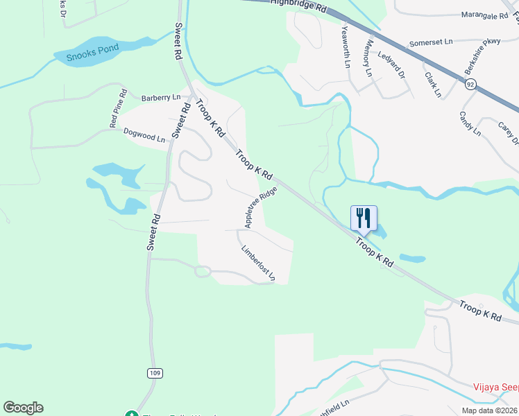 map of restaurants, bars, coffee shops, grocery stores, and more near 4853 Appletree Ridge in Manlius
