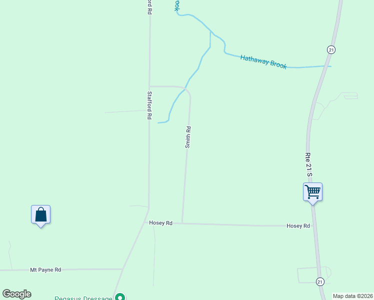 map of restaurants, bars, coffee shops, grocery stores, and more near 670 Smith Road in Palmyra