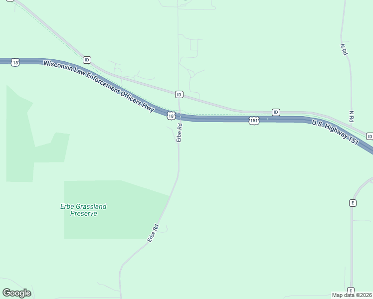 map of restaurants, bars, coffee shops, grocery stores, and more near 2781 Erbe Road in Blue Mounds
