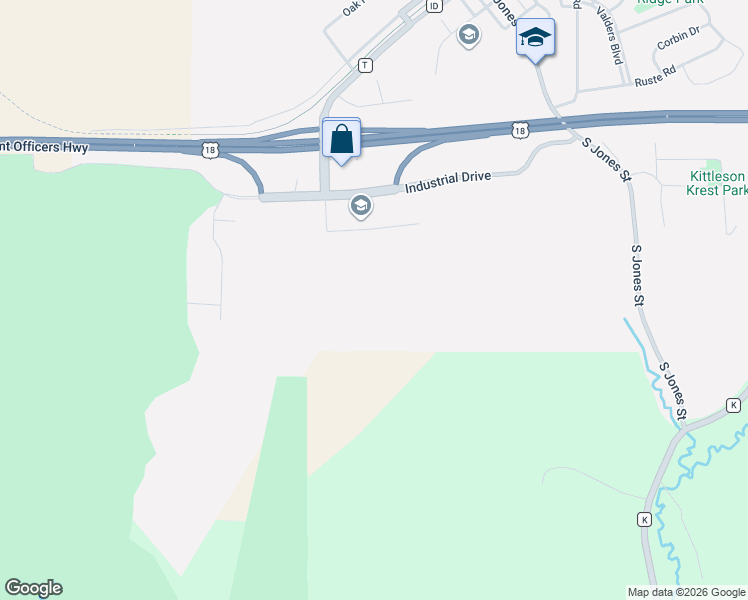 map of restaurants, bars, coffee shops, grocery stores, and more near 300 Ernie Drive in Barneveld