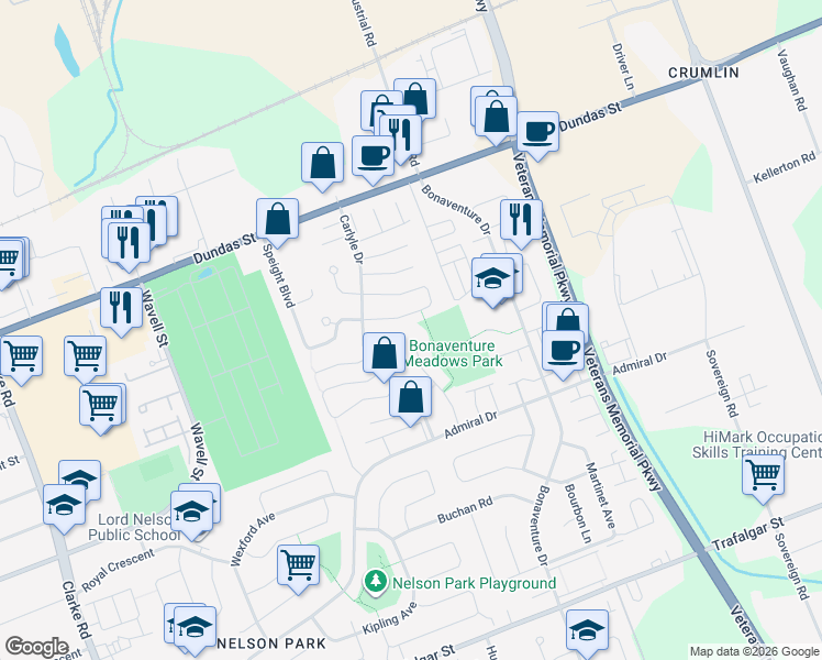 map of restaurants, bars, coffee shops, grocery stores, and more near 98 Vaubois Place in London