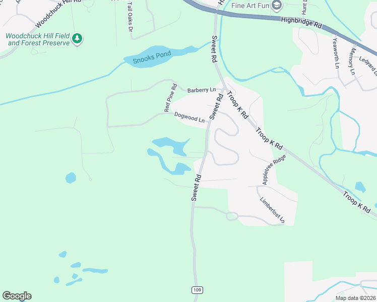 map of restaurants, bars, coffee shops, grocery stores, and more near 4835 Sweet Road in Manlius