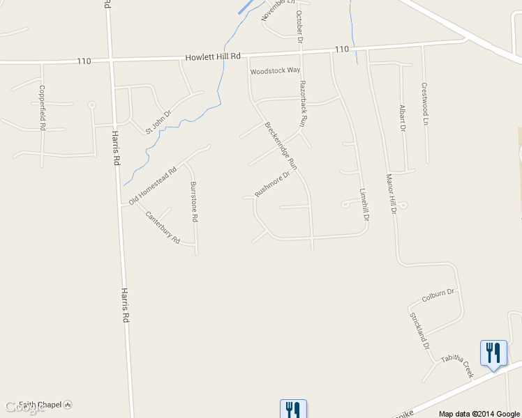 map of restaurants, bars, coffee shops, grocery stores, and more near 4727 Limehill Drive in Syracuse