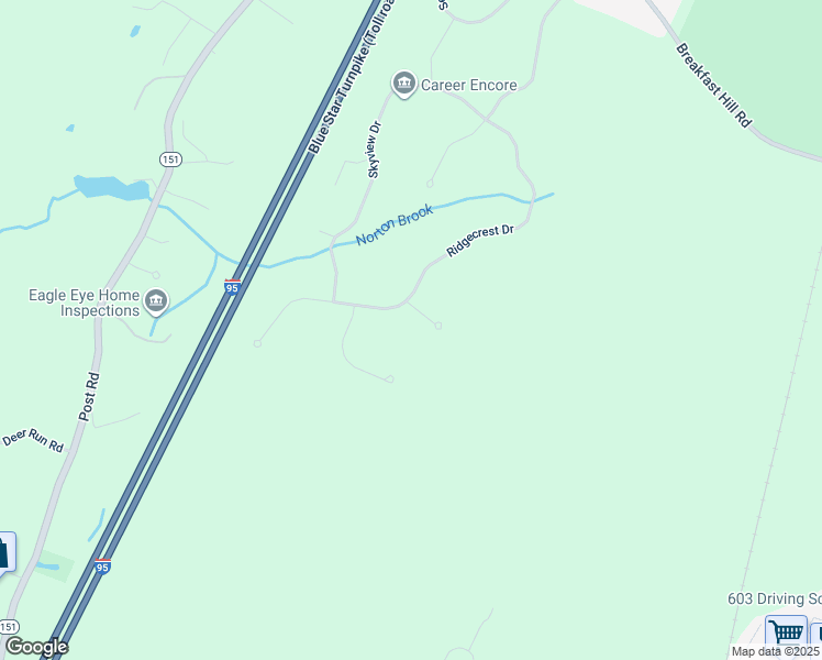 map of restaurants, bars, coffee shops, grocery stores, and more near 2 Pinewood Circle in Greenland
