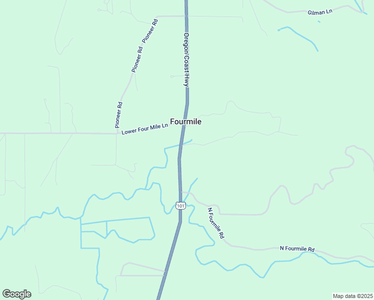 map of restaurants, bars, coffee shops, grocery stores, and more near 87570 Bearhead Mountain Lane in Bandon