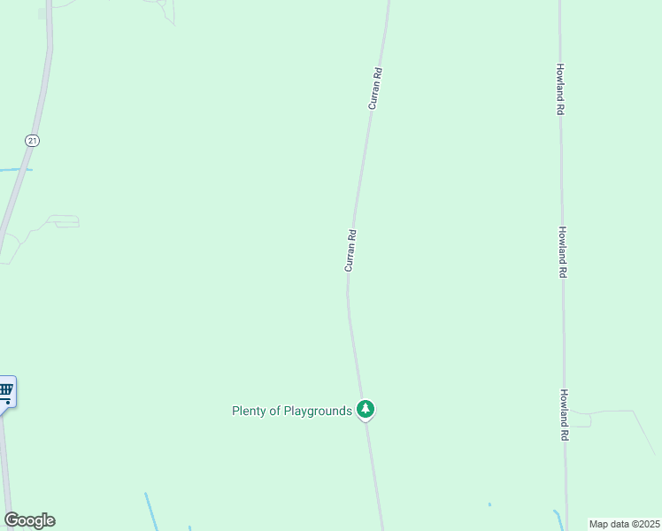 map of restaurants, bars, coffee shops, grocery stores, and more near 630 Curran Road in Shortsville