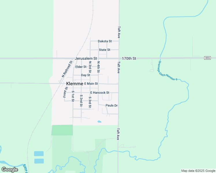 map of restaurants, bars, coffee shops, grocery stores, and more near 400-1990 State Highway 179 in Klemme