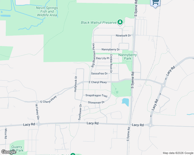 map of restaurants, bars, coffee shops, grocery stores, and more near 5226 Sassafras Drive in Fitchburg