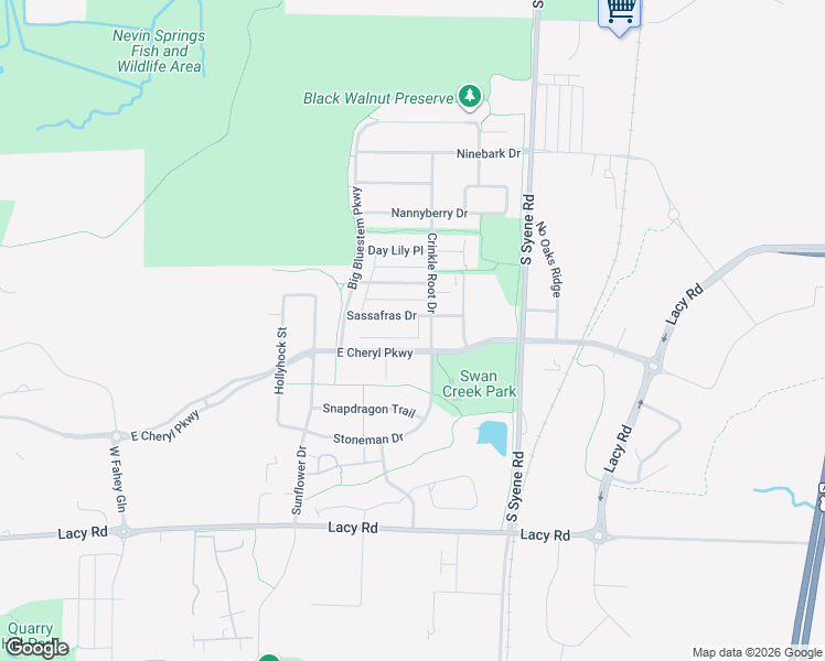 map of restaurants, bars, coffee shops, grocery stores, and more near 5202 Sassafras Drive in Fitchburg
