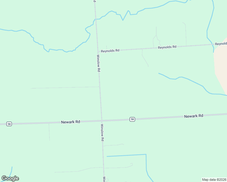 map of restaurants, bars, coffee shops, grocery stores, and more near 1891 Winslow Road in Attica