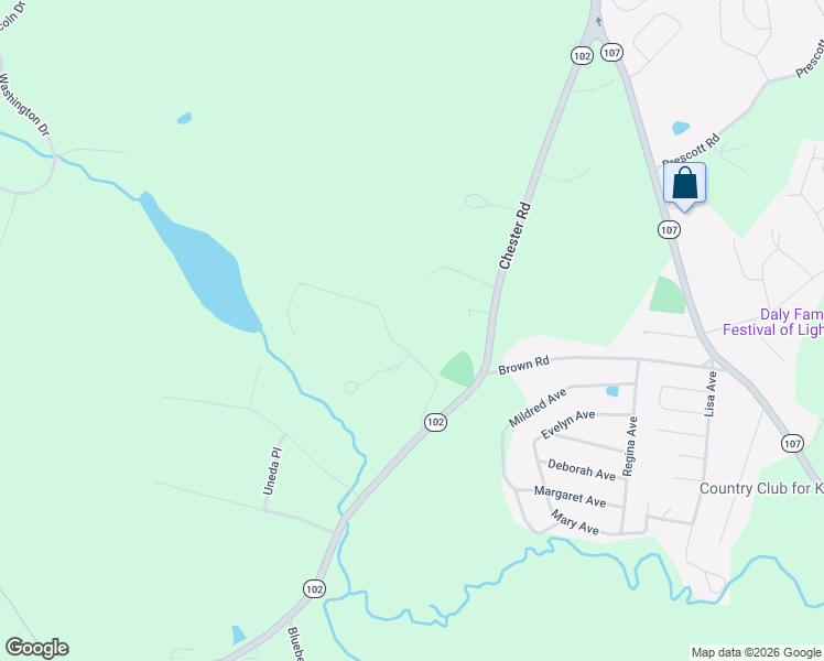 map of restaurants, bars, coffee shops, grocery stores, and more near 6 Autumn Lane in Raymond