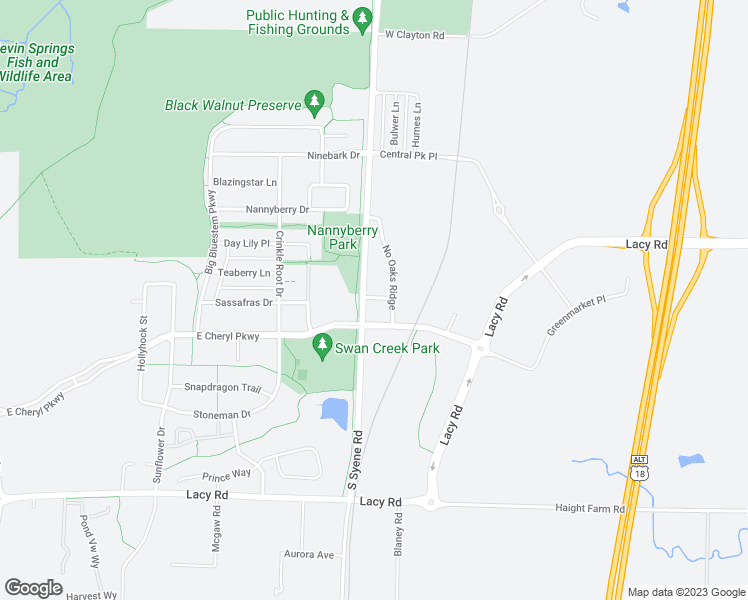 map of restaurants, bars, coffee shops, grocery stores, and more near 2816 South Syene Road in Fitchburg