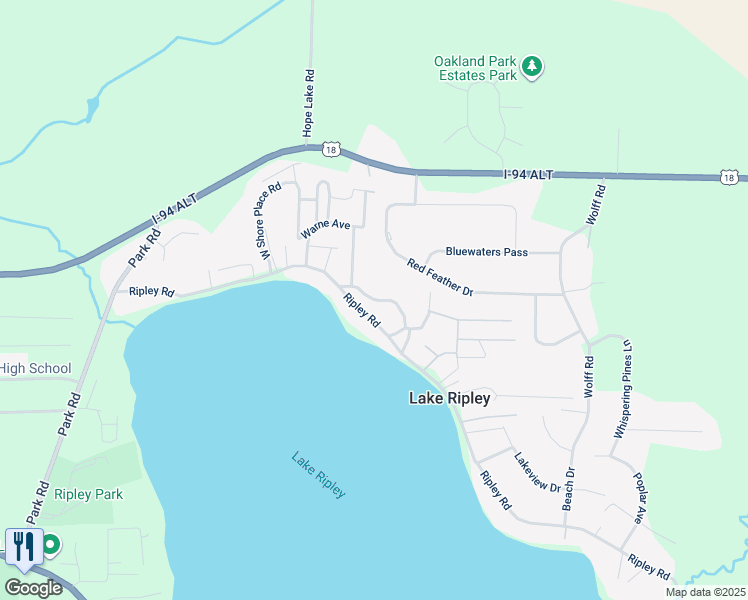 map of restaurants, bars, coffee shops, grocery stores, and more near Oakland Pass in Cambridge