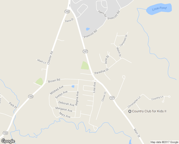 map of restaurants, bars, coffee shops, grocery stores, and more near 111 Fremont Road in Raymond