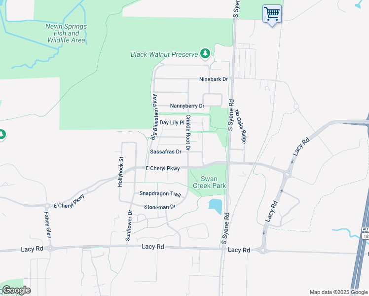 map of restaurants, bars, coffee shops, grocery stores, and more near 5200 Sassafras Drive in Fitchburg