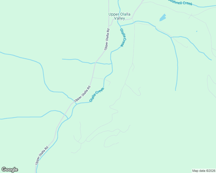 map of restaurants, bars, coffee shops, grocery stores, and more near 9740 Upper Olalla Road in Winston