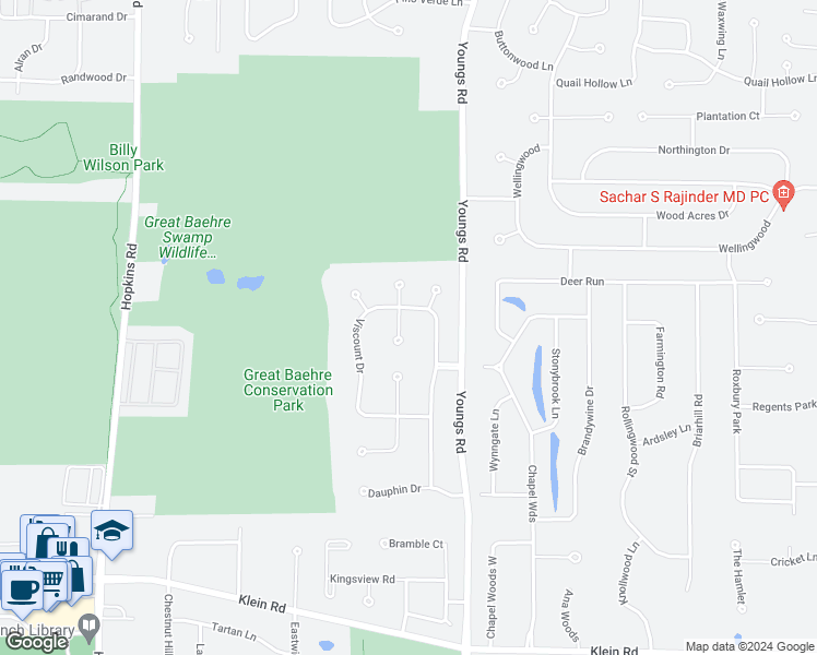 map of restaurants, bars, coffee shops, grocery stores, and more near 9 Sultans Court in Buffalo
