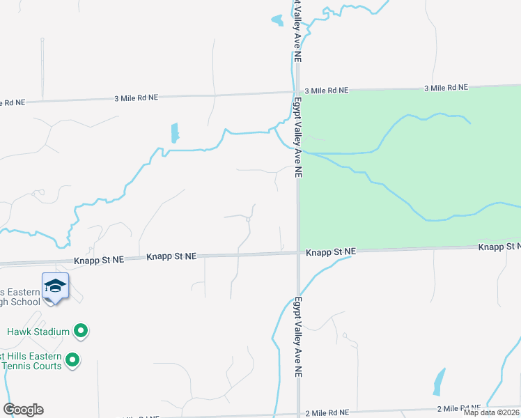 map of restaurants, bars, coffee shops, grocery stores, and more near 2488 Fairway Winds Court Northeast in Ada
