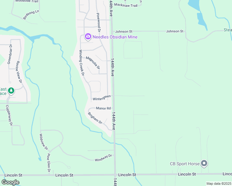 map of restaurants, bars, coffee shops, grocery stores, and more near 13250 144th Avenue in Grand Haven
