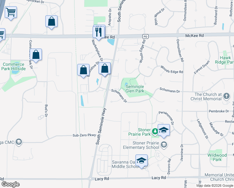 map of restaurants, bars, coffee shops, grocery stores, and more near 5937 Schumann Drive in Fitchburg