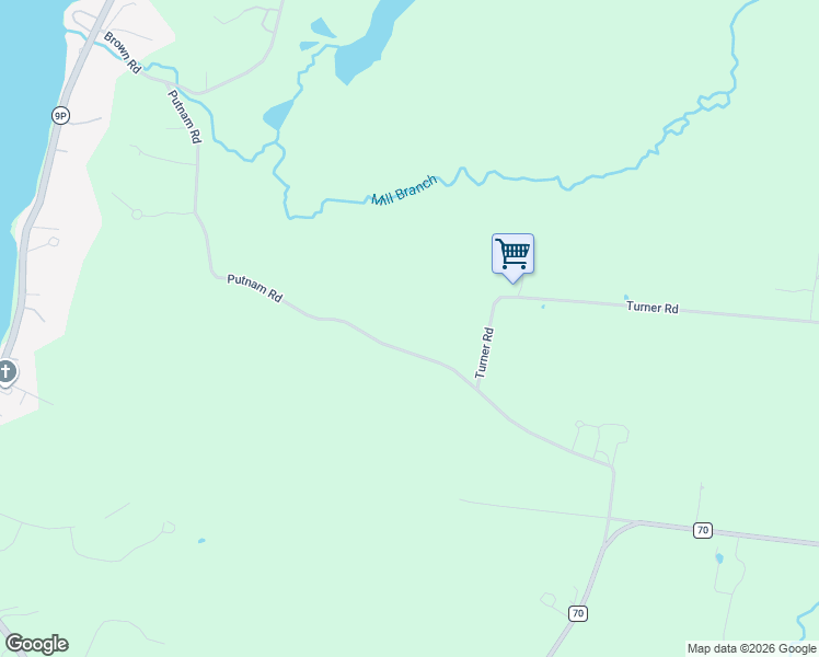 map of restaurants, bars, coffee shops, grocery stores, and more near 64 Putnam Road in Stillwater