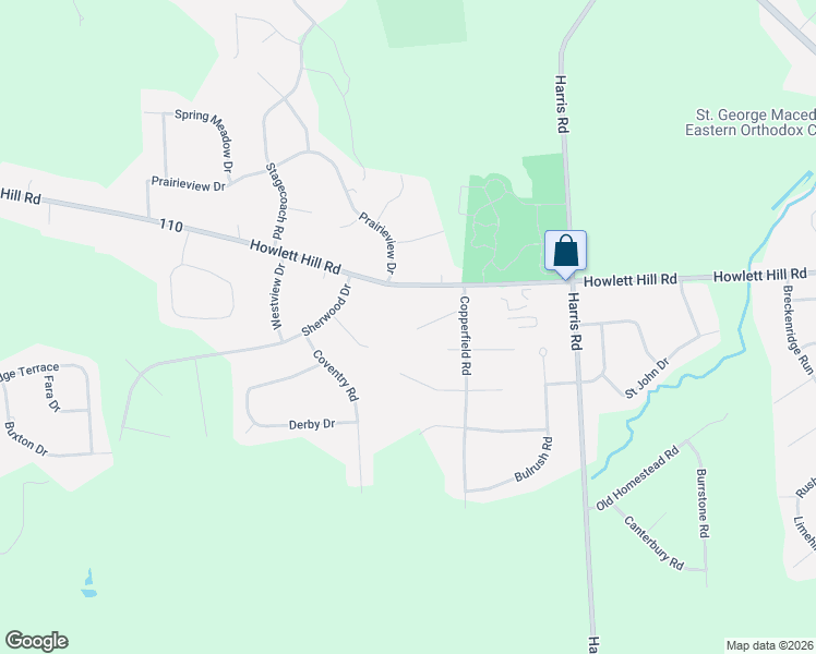 map of restaurants, bars, coffee shops, grocery stores, and more near 3991 Foothill Path in Syracuse