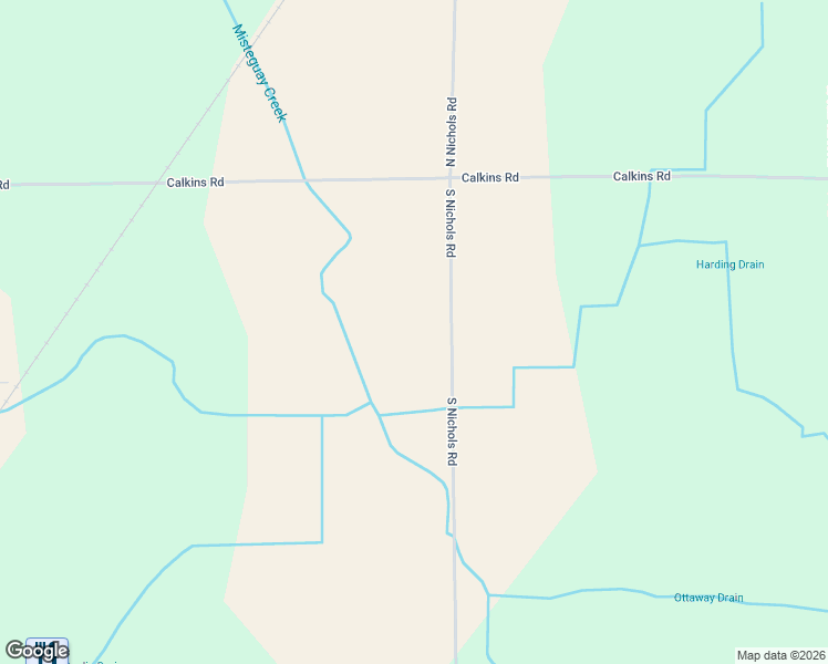 map of restaurants, bars, coffee shops, grocery stores, and more near 1215 South Nichols Road in Swartz Creek