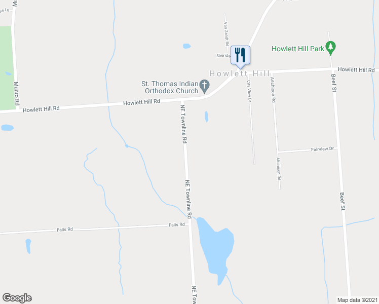 map of restaurants, bars, coffee shops, grocery stores, and more near 4932 Northeast Townline Road in Syracuse