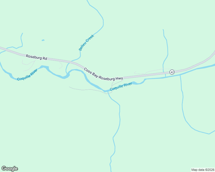 map of restaurants, bars, coffee shops, grocery stores, and more near 20336 Oregon 42 in Myrtle Point