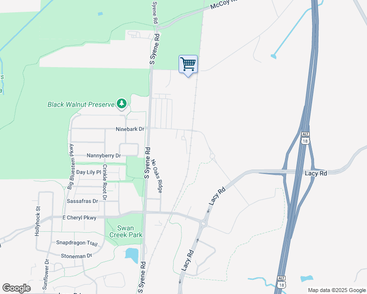 map of restaurants, bars, coffee shops, grocery stores, and more near 5123 Central Park Pl in Fitchburg