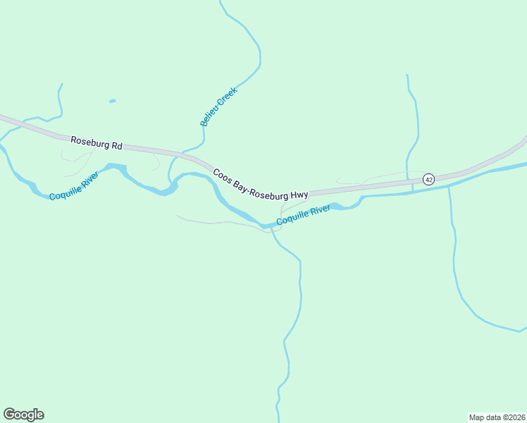 map of restaurants, bars, coffee shops, grocery stores, and more near 20336 Oregon 42 in Myrtle Point