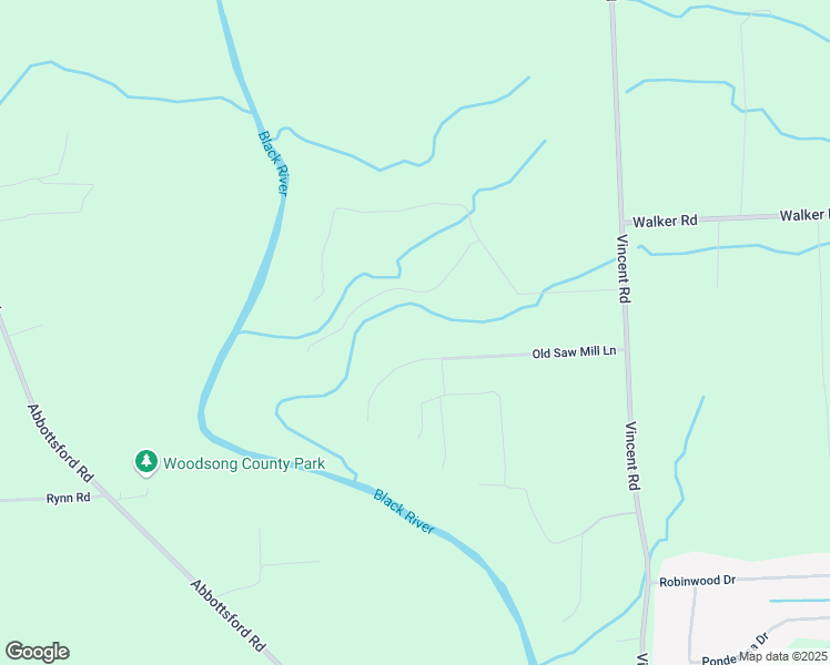 map of restaurants, bars, coffee shops, grocery stores, and more near 5720 Old Saw Mill Lane in North Street
