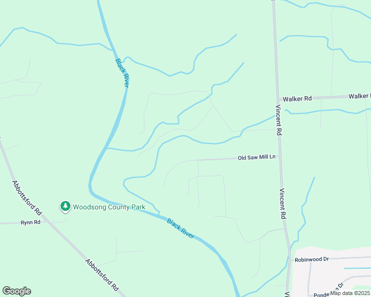 map of restaurants, bars, coffee shops, grocery stores, and more near 5720 Old Saw Mill Lane in North Street