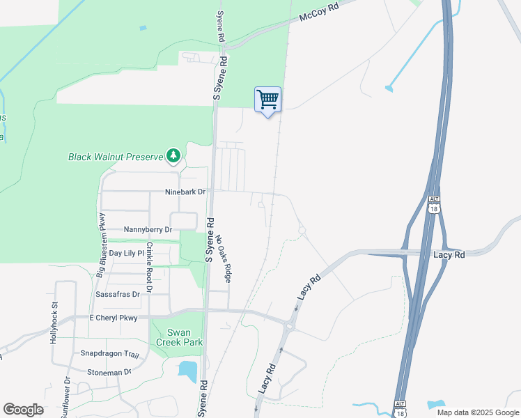 map of restaurants, bars, coffee shops, grocery stores, and more near 5123 Central Park Pl in Fitchburg