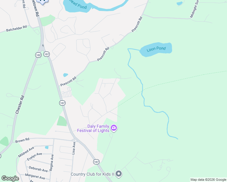 map of restaurants, bars, coffee shops, grocery stores, and more near 5 Erler Circle in Raymond