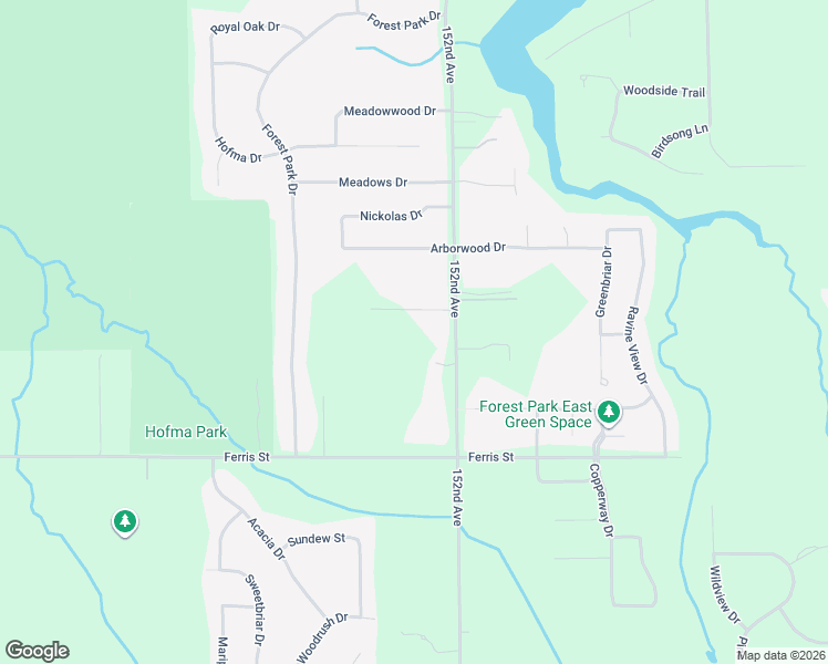 map of restaurants, bars, coffee shops, grocery stores, and more near 15270 Lyons Lane in Grand Haven