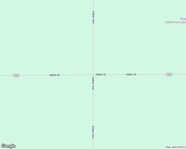 map of restaurants, bars, coffee shops, grocery stores, and more near 3500 440th Street in Orange City