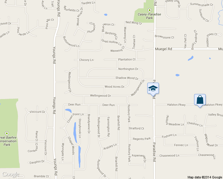 map of restaurants, bars, coffee shops, grocery stores, and more near 88 Wood Acres Drive in East Amherst