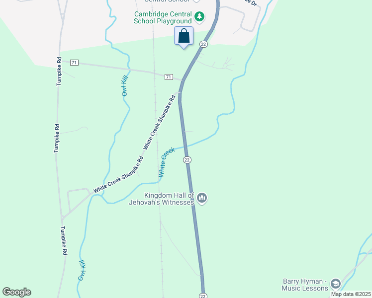 map of restaurants, bars, coffee shops, grocery stores, and more near 1061 State Highway 22 in Cambridge