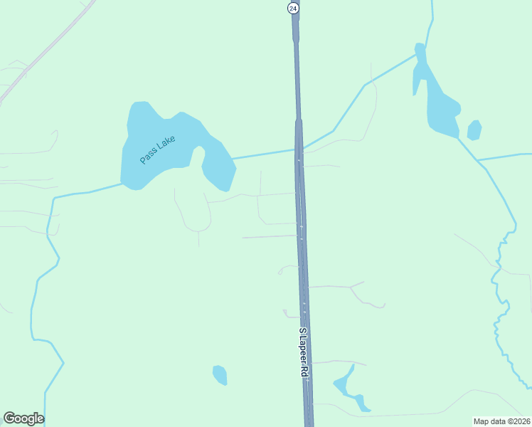 map of restaurants, bars, coffee shops, grocery stores, and more near 1065 Briar Hill Drive in Lapeer