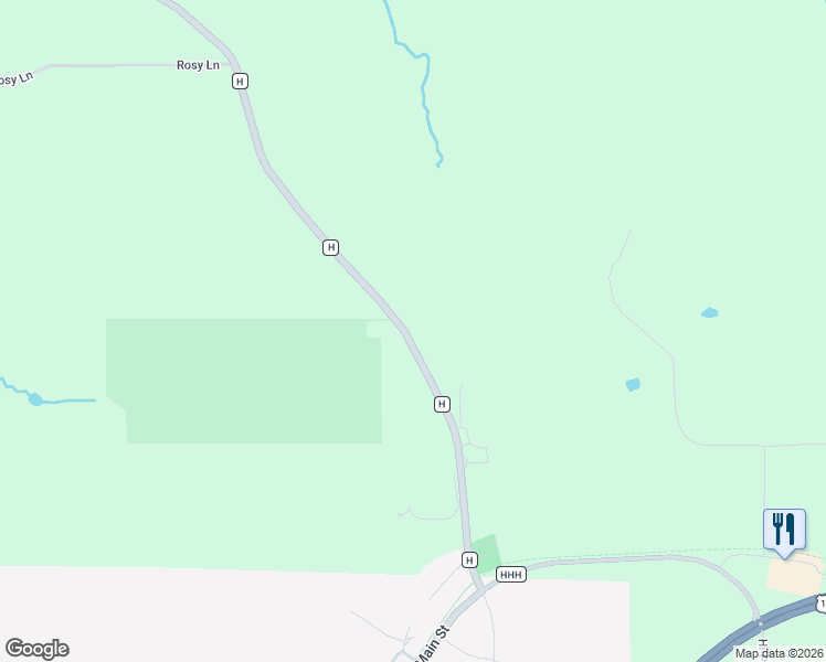 map of restaurants, bars, coffee shops, grocery stores, and more near 4120 County Road H in Ridgeway