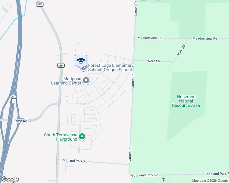 map of restaurants, bars, coffee shops, grocery stores, and more near 2869-3099 Larsen Road in Fitchburg