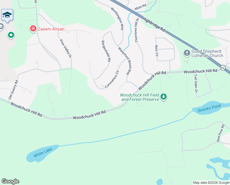 map of restaurants, bars, coffee shops, grocery stores, and more near 7106 Braxton Circle in Fayetteville