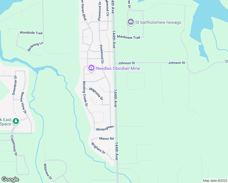 map of restaurants, bars, coffee shops, grocery stores, and more near 13295 144th Avenue in Grand Haven