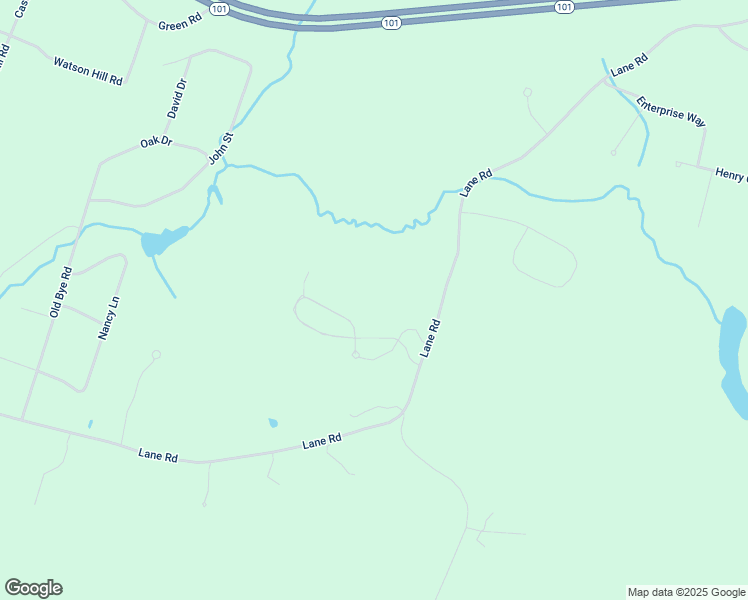 map of restaurants, bars, coffee shops, grocery stores, and more near 61 Lane Road in Raymond